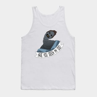 Unknown DBD Killer with Text Banner Tank Top